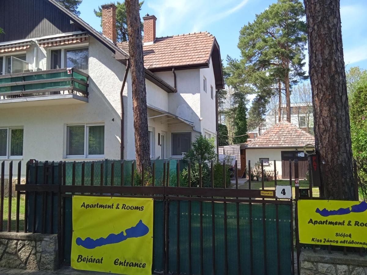 Balaton-Lak Apartmanhaz Siófok Exterior foto